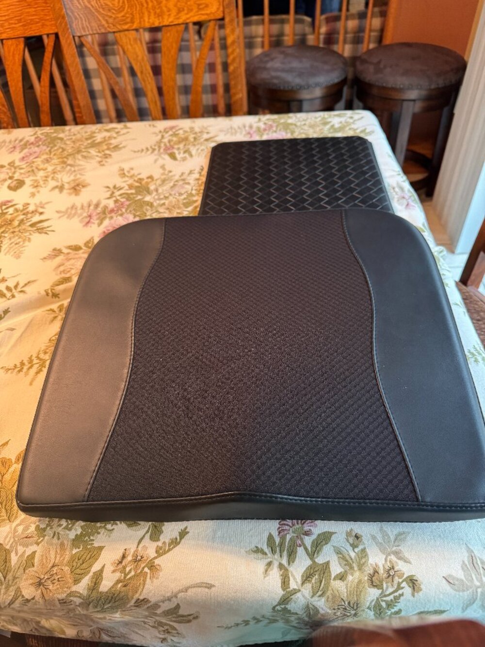 Lofty Aim Car Seat Cushion, Comfort Memory Foam Car Cushions for Driving Black